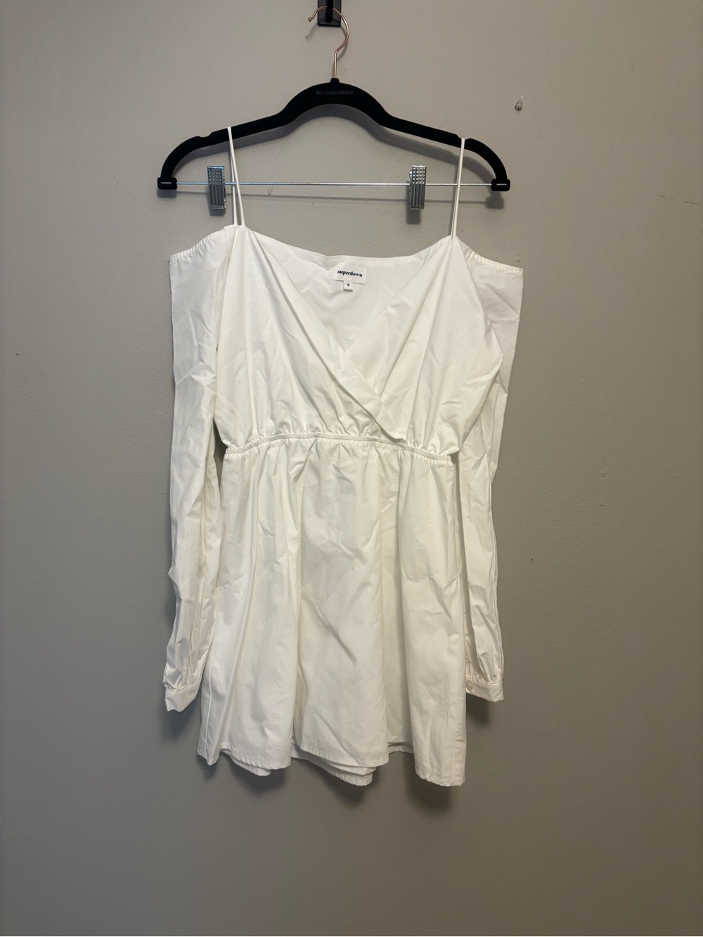 superdown Leia off-shoulder mini dress s - Picture 2 of 7